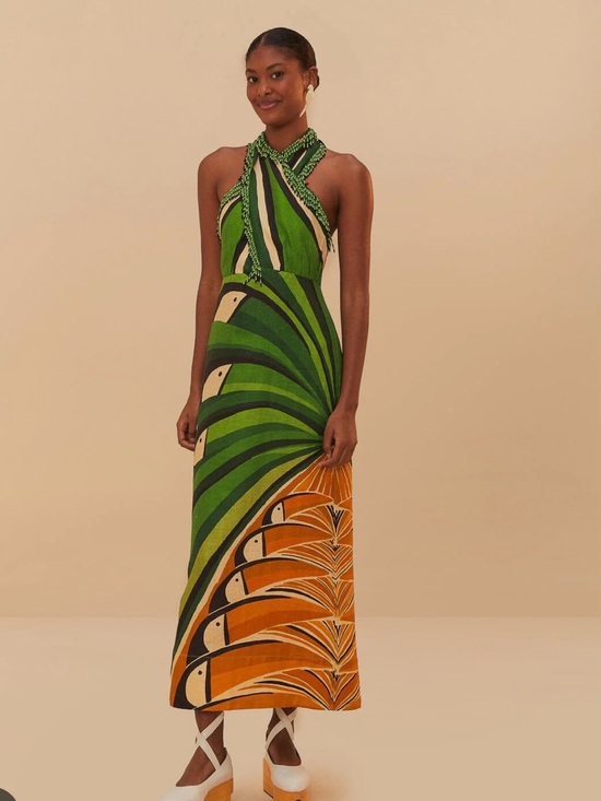 FARM Rio Dresses & Skirts - FARM Rio Toucan Tree Maxi Dress